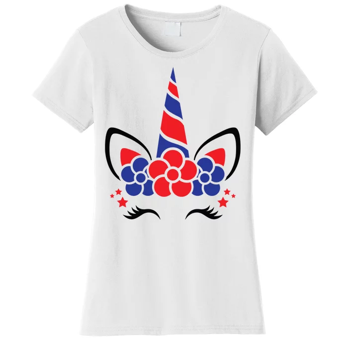 Unicorn 4th Of July Women's T-Shirt