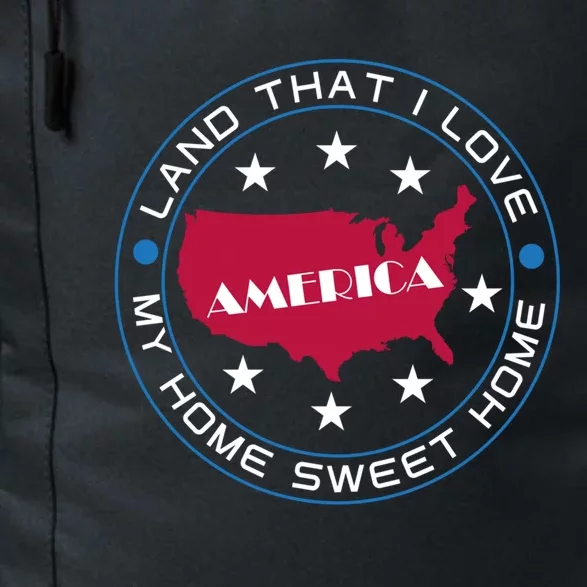 Usa 4th Of July America Land That I Love Graphic Gift Daily Commute Backpack