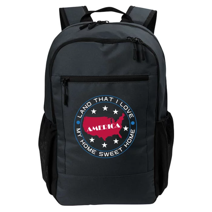 Usa 4th Of July America Land That I Love Graphic Gift Daily Commute Backpack