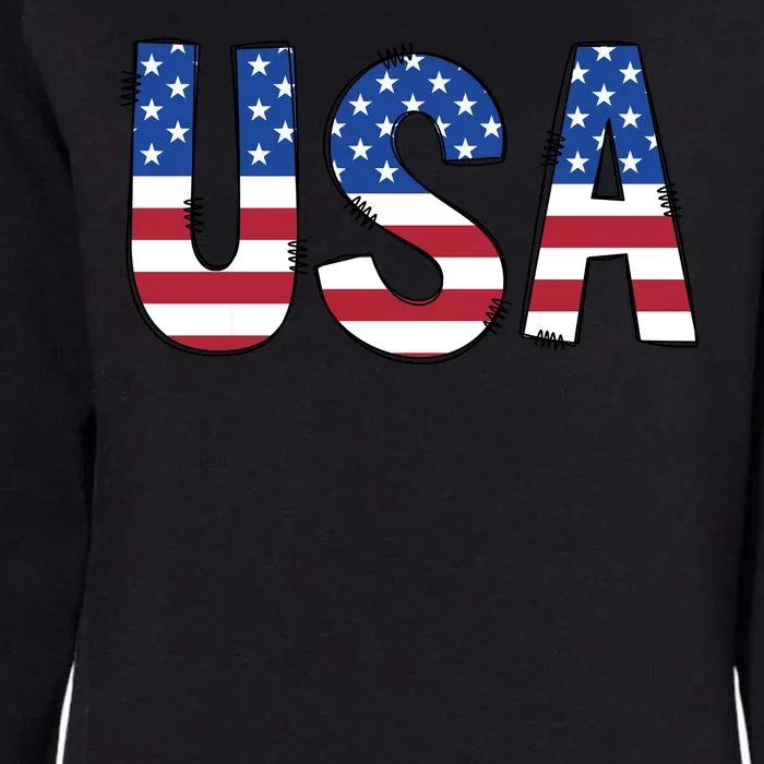 Usa 4th Of July Independce Day Womens California Wash Sweatshirt