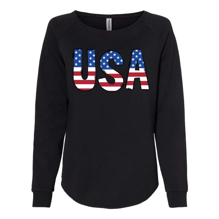 Usa 4th Of July Independce Day Womens California Wash Sweatshirt