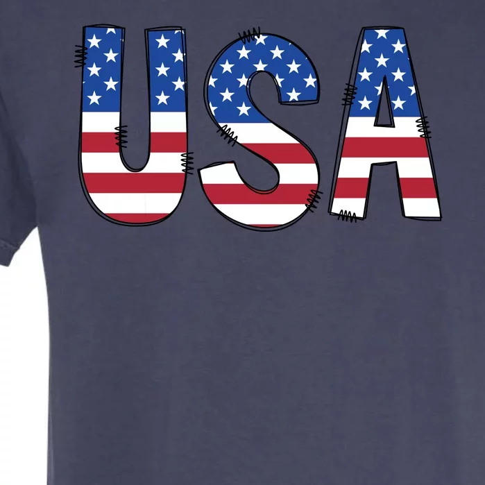 Usa 4th Of July Independce Day Garment-Dyed Heavyweight T-Shirt