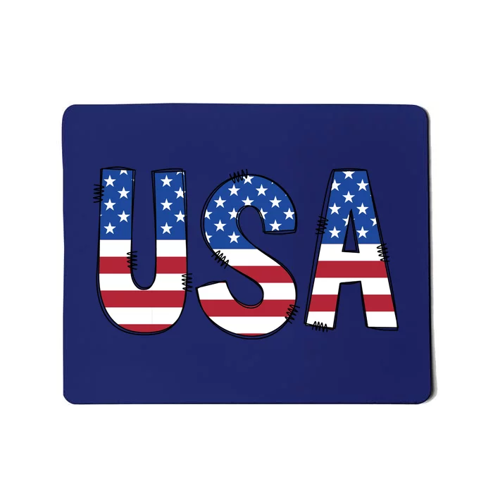 Usa 4th Of July Independce Day Mousepad