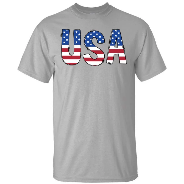 Usa 4th Of July Independce Day Tall T-Shirt