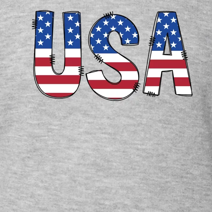 Usa 4th Of July Independce Day Toddler Sweatshirt