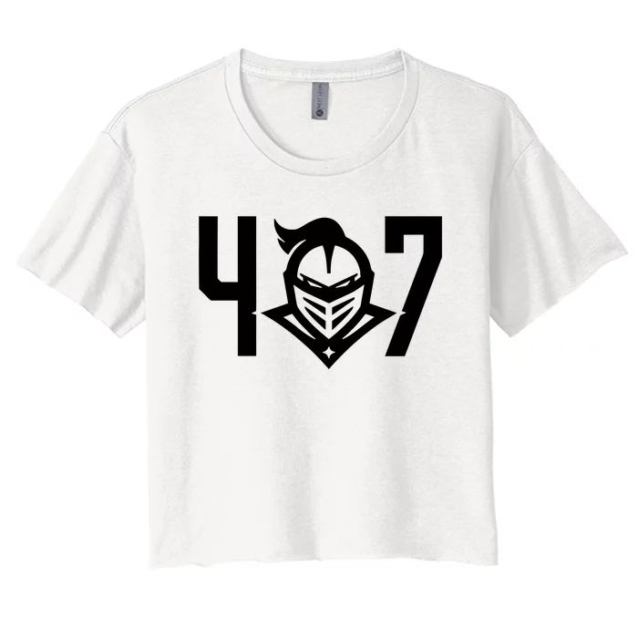 Ucf 407 Women's Crop Top Tee