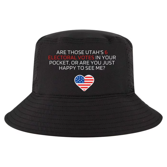 UtahS 6 Electoral Votes U.S. Politics Humorous Cool Comfort Performance Bucket Hat