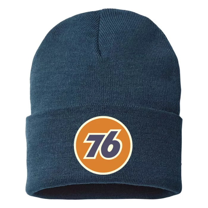 Union 76 Vintage Oil Station Racing Sustainable Knit Beanie