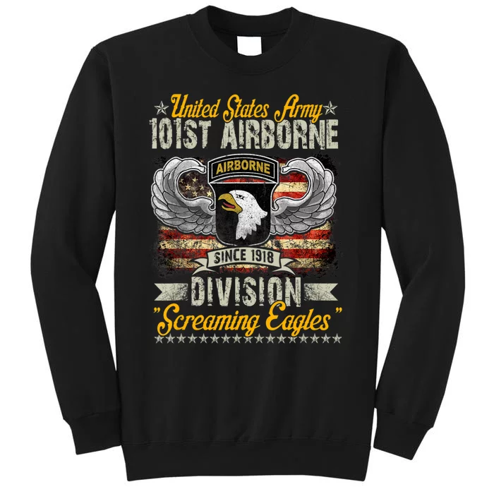 U.S Army 101St Airborne Division Veteran Veterans Day Tall Sweatshirt