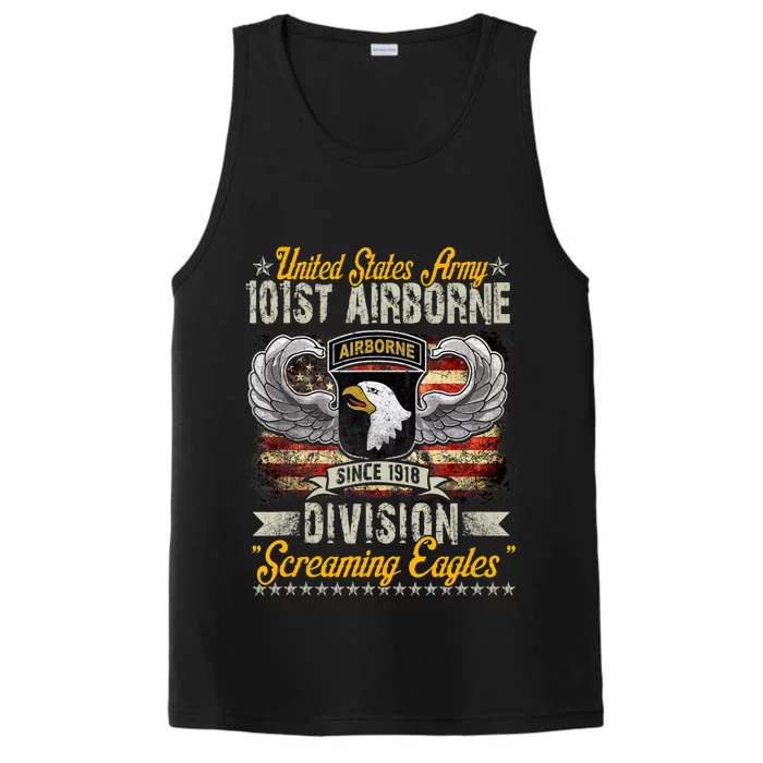 U.S Army 101St Airborne Division Veteran Veterans Day Performance Tank