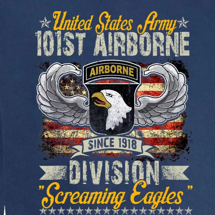 U.S Army 101St Airborne Division Veteran Veterans Day Garment-Dyed Sweatshirt