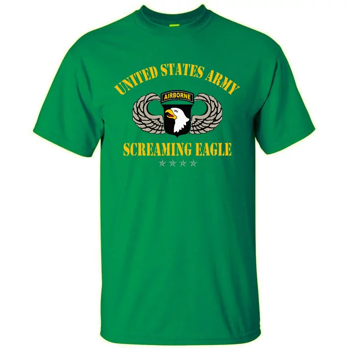 U.S Army 101st Airborne Screaming Eagle Veterans Day Tall T-Shirt