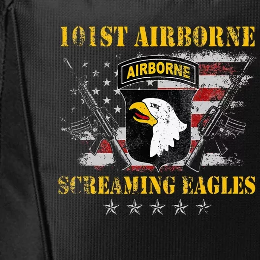 U.S Army 101st Airborne Division Veteran Screaming Eagle City Backpack