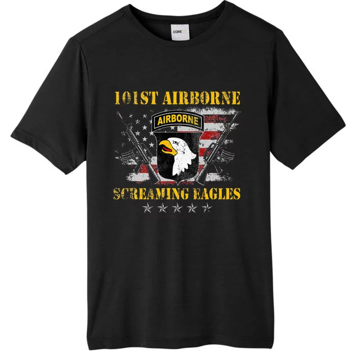 U.S Army 101st Airborne Division Veteran Screaming Eagle ChromaSoft Performance T-Shirt