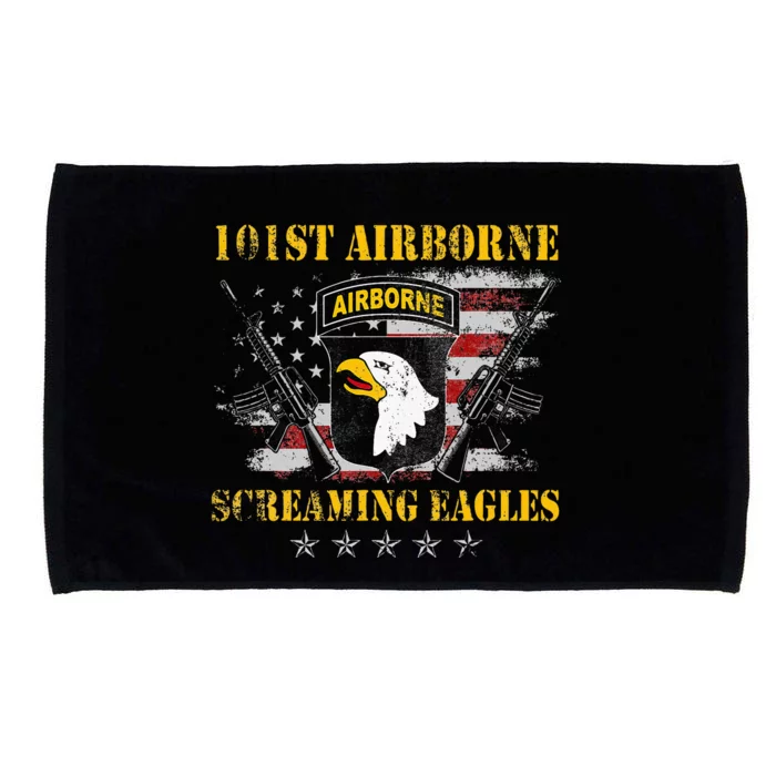 U.S Army 101st Airborne Division Veteran Screaming Eagle Microfiber Hand Towel