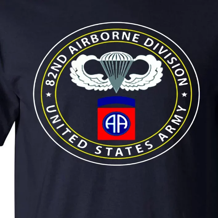 US Army 82nd AIRBORNE Division Veteran Tall T-Shirt