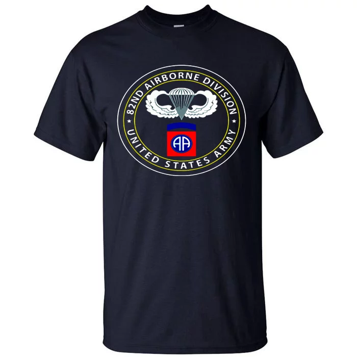 US Army 82nd AIRBORNE Division Veteran Tall T-Shirt