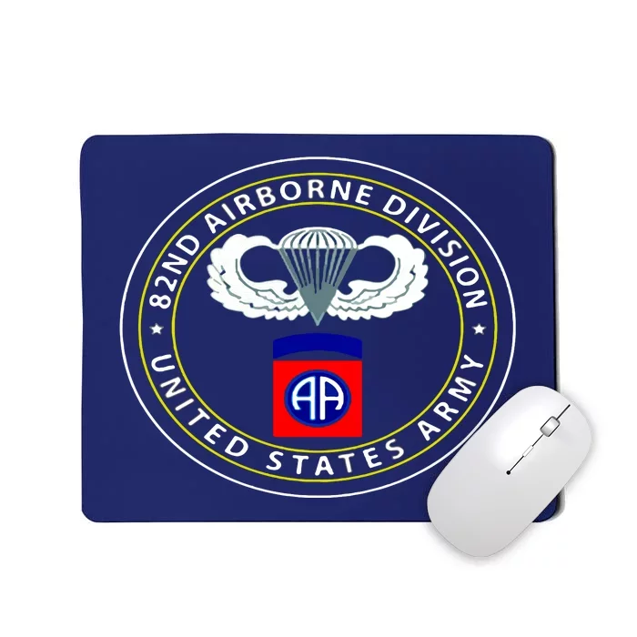 US Army 82nd AIRBORNE Division Veteran Mousepad