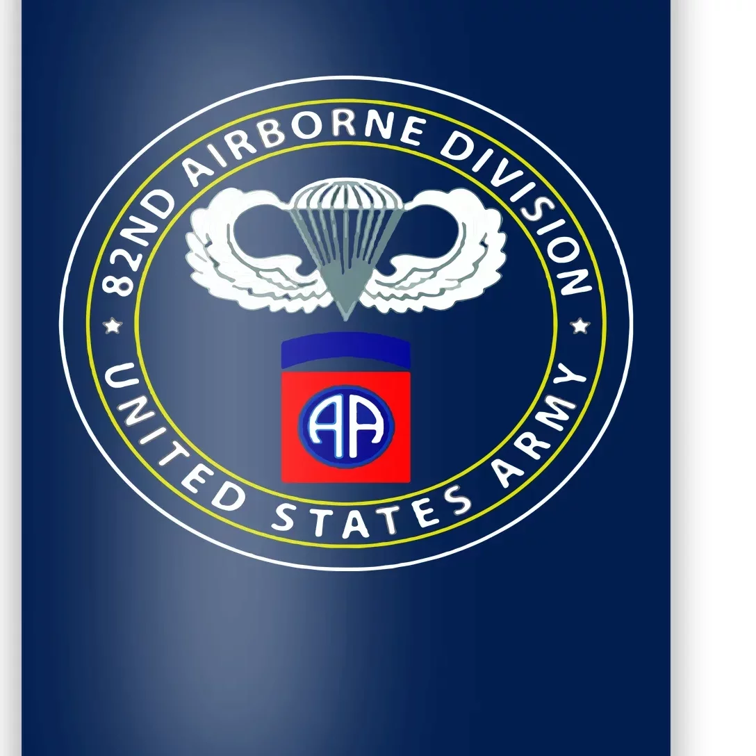 US Army 82nd AIRBORNE Division Veteran Poster