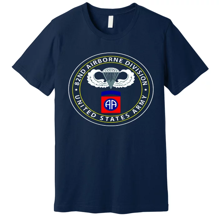 US Army 82nd AIRBORNE Division Veteran Premium T-Shirt