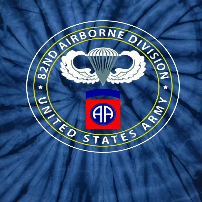 US Army 82nd AIRBORNE Division Veteran Tie-Dye T-Shirt