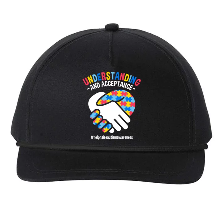 Understanding And Acceptance Autism Awareness Great Gift Snapback Five-Panel Rope Hat