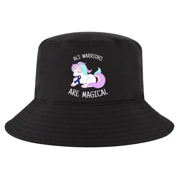 Unicorn ALS Awareness , ALS Warrior Cool Comfort Performance Bucket Hat