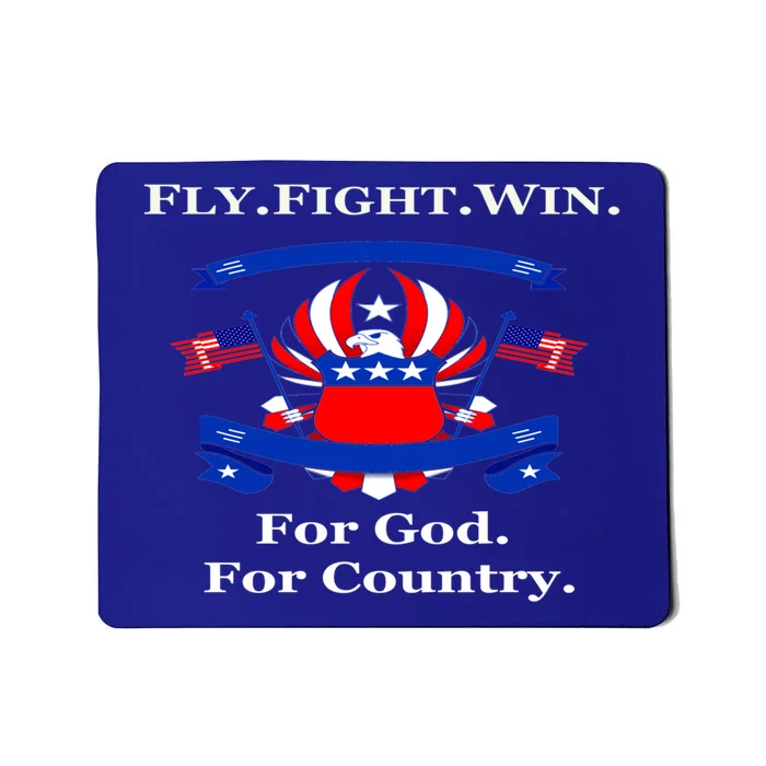 Us Academy Air Force Patriot Fly Fight Win Day Usa Gift Mousepad