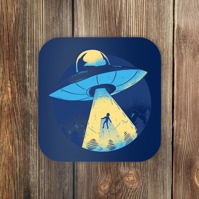 Ufo Alien Abduction Flying Saucer Area 51 Conspiracy Coaster