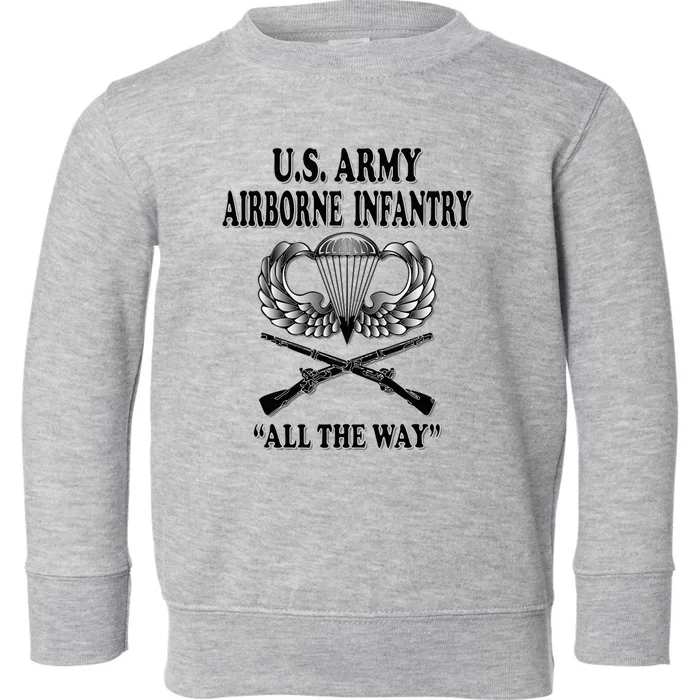 U.S. Army Airborne Infantry Toddler Sweatshirt