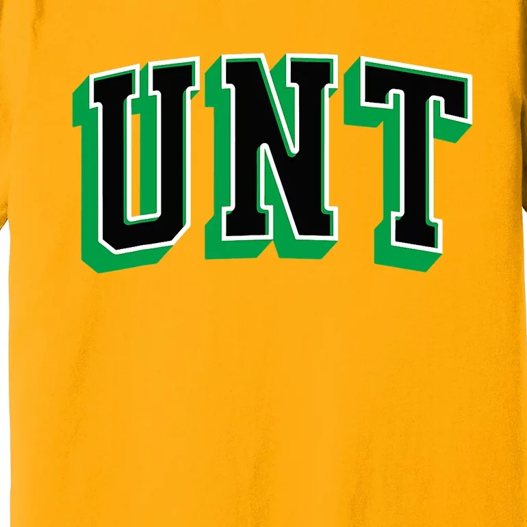 UNT Athletic Arch College University ! Alumni Premium T-Shirt