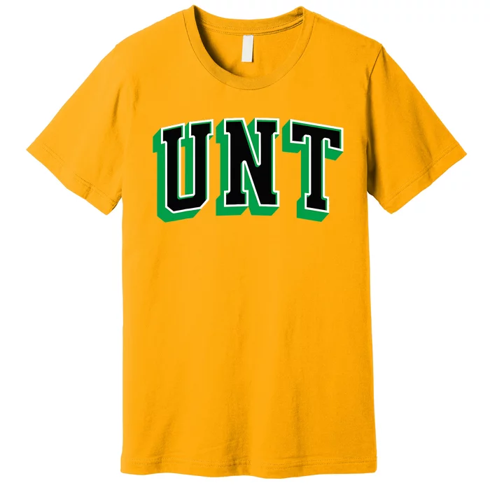 UNT Athletic Arch College University ! Alumni Premium T-Shirt