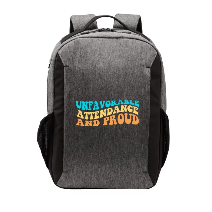 Unfavorable Attendance And Proud Vector Backpack