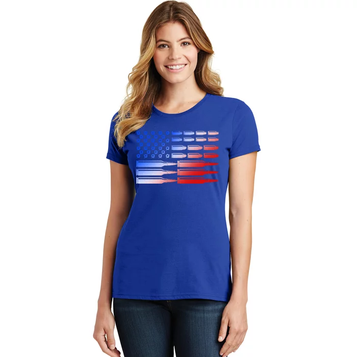 USA American Bullet Flag Women's T-Shirt