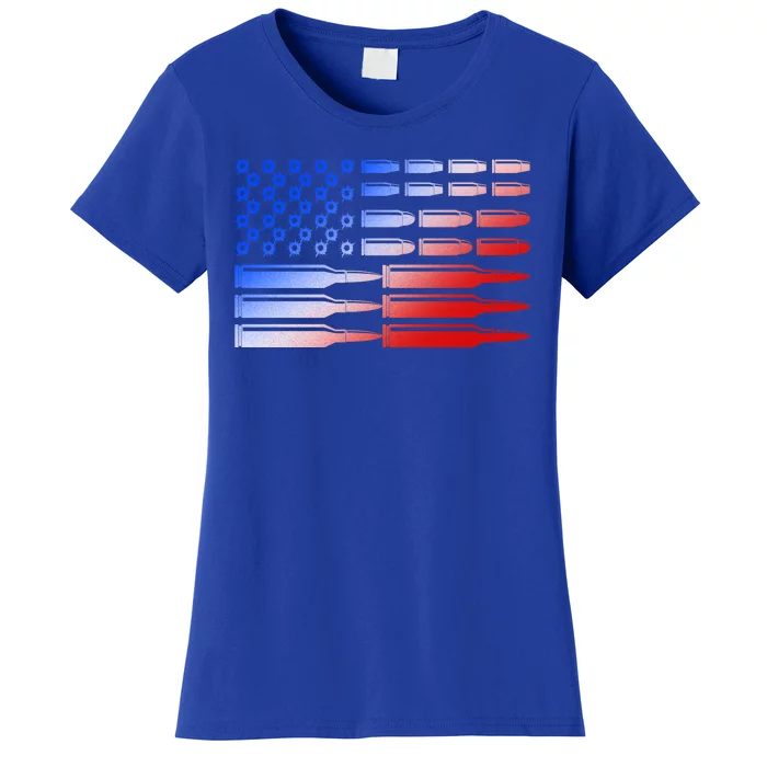 USA American Bullet Flag Women's T-Shirt