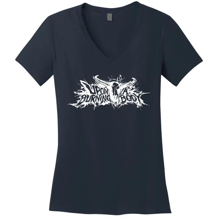 Upon A Burning Body Women's V-Neck T-Shirt