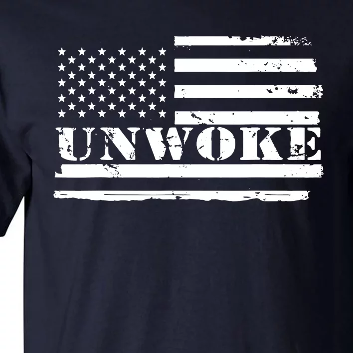 Unwoke Awake But Not Woke Tall T-Shirt