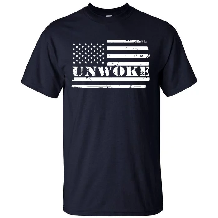 Unwoke Awake But Not Woke Tall T-Shirt