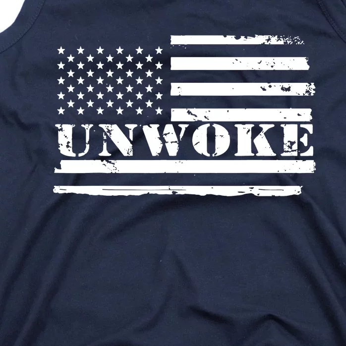 Unwoke Awake But Not Woke Tank Top