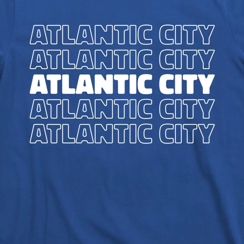 Us American City Resident Usa New Jersey Atlantic City Gift T-Shirt