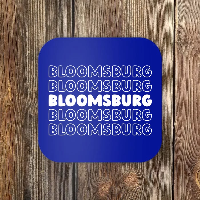 Us American City Usa Resident Pennsylvania Bloomsburg Gift Coaster