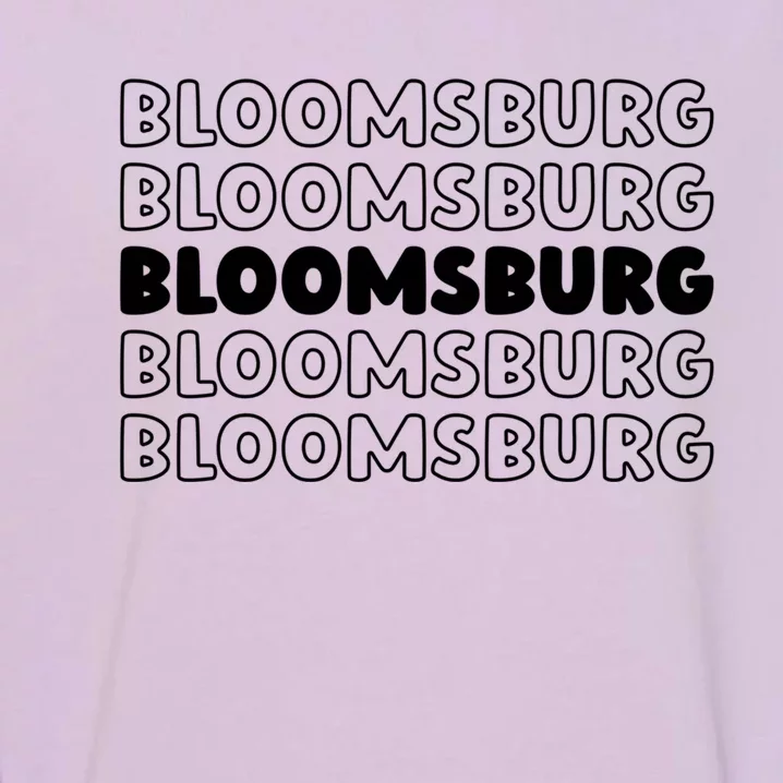 Us American City Usa Resident Pennsylvania Bloomsburg Gift Garment-Dyed Sweatshirt