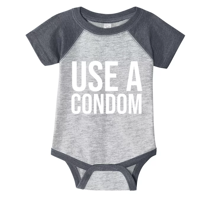 Use A Condom Infant Baby Jersey Bodysuit