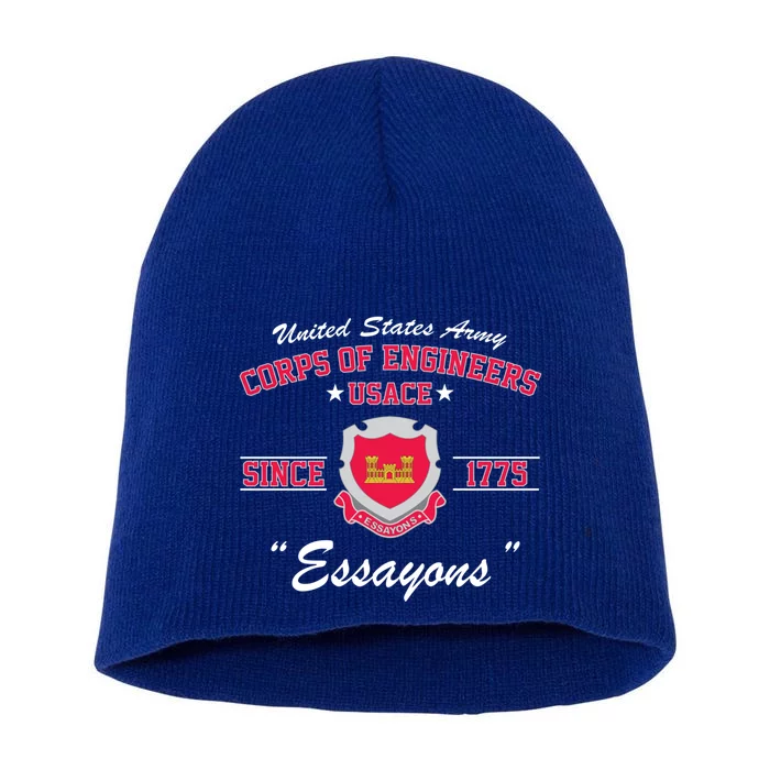 Us Army Corps Of Engineers (Usace) Gift Short Acrylic Beanie