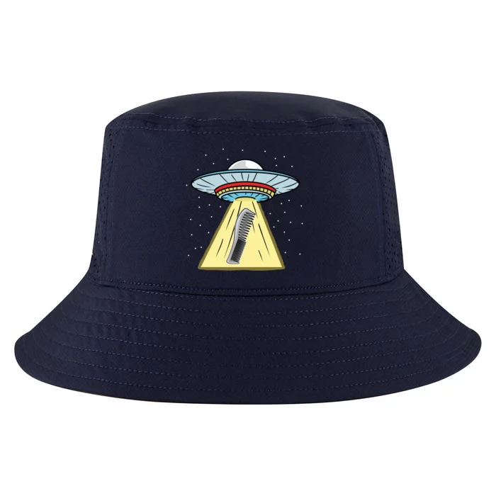 Ufo Abduction Comb Hairstylist Cool Gift Cool Comfort Performance Bucket Hat