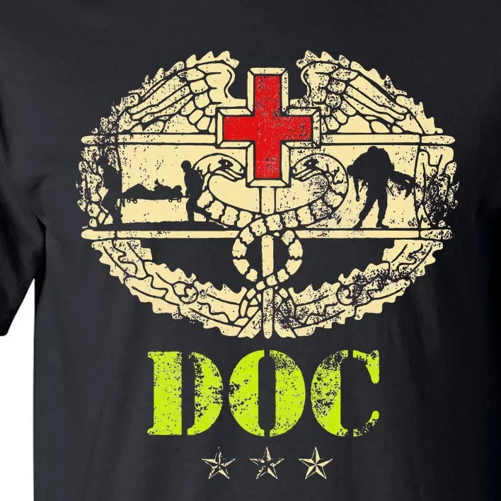 U.S. Army Combat Medic Veteran Medical Military Tall T-Shirt