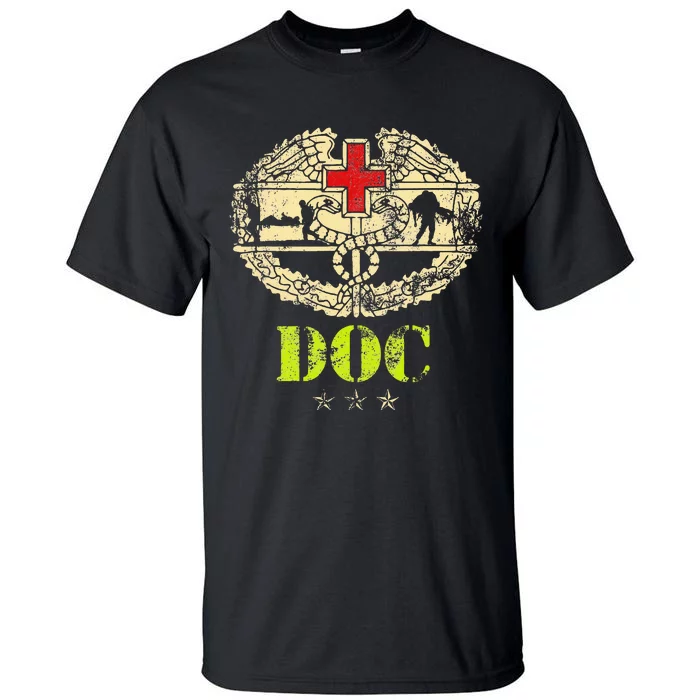 U.S. Army Combat Medic Veteran Medical Military Tall T-Shirt