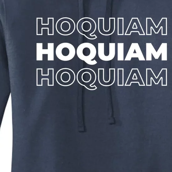 Us American City Usa Resident Washington Hoquiam Gift Women's Pullover Hoodie