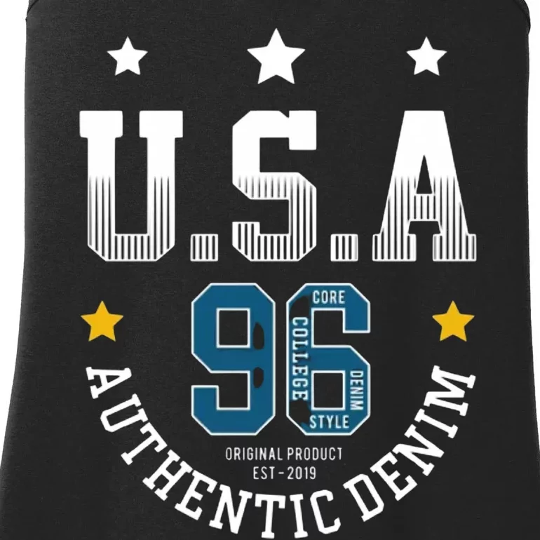 Usa Authantic Denim Ladies Essential Tank