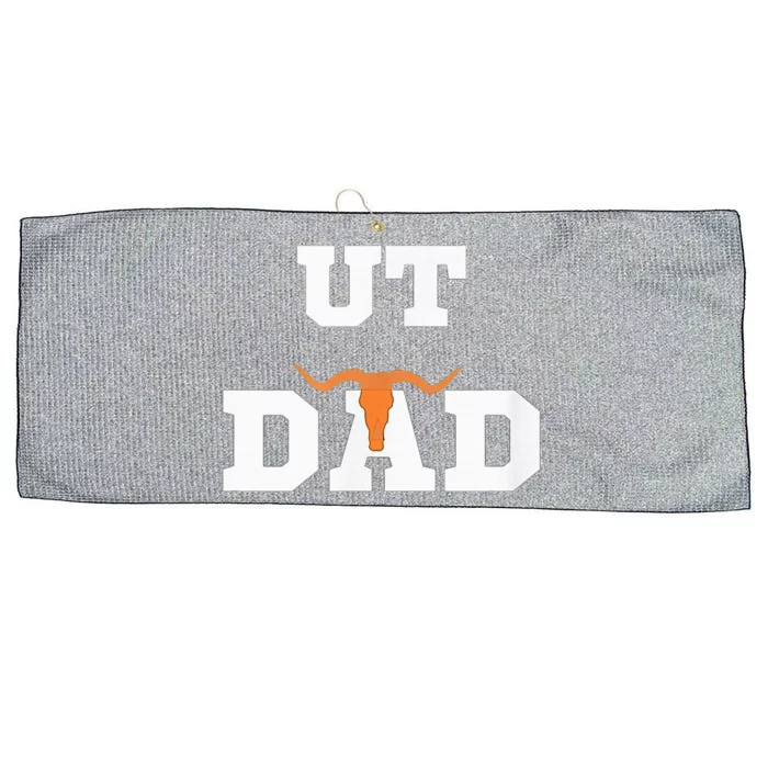 Ut Austin Dad Ut Austin Dad Large Microfiber Waffle Golf Towel